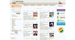 Desktop Screenshot of mentropia.hu